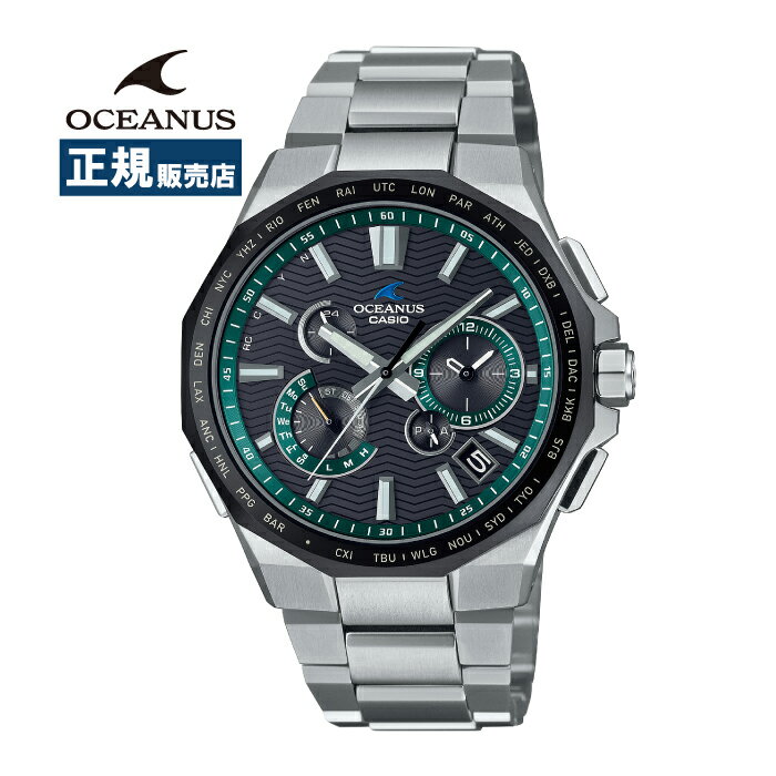 CASIO OCEANUS カシオ オシアナス MANTA マンタ 防水 ソーラー Bluetooth搭載 OCW-T6000A-1AJF