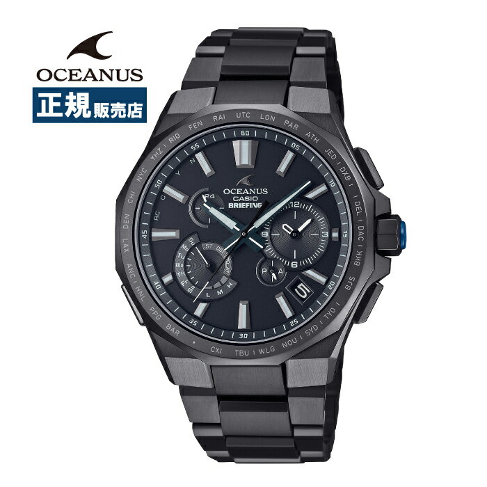 【2000円クーポン お買い物マラソン】【持ち運びできるウォッチケースプレゼント】CASIO OCEANUS カシオ オシアナス Classic Line クラシックライン 防水 ソーラー Bluetooth搭載 OCW-T6000BR-1AJR