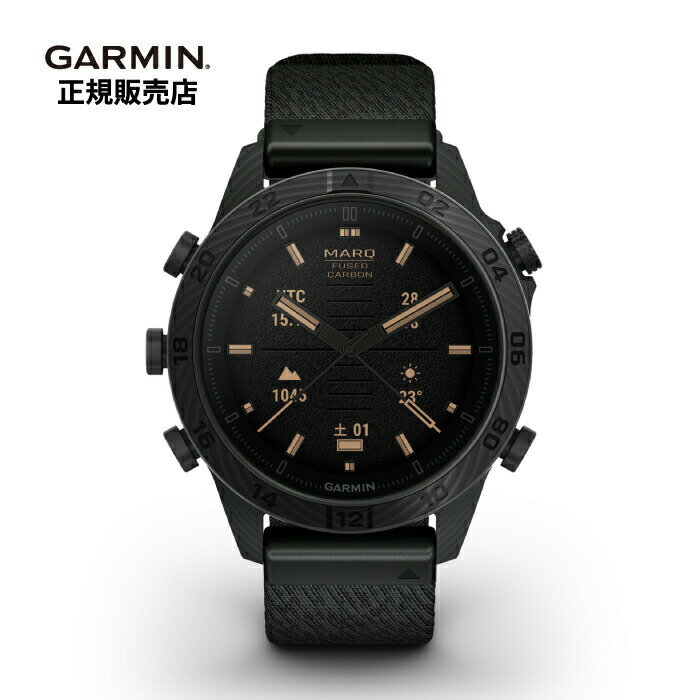 Garmin ガーミン Business Arhlete MARQ Commander (Gen 2) Carbon Edition 010-02722-A2 スマートウォッチ Suica対応 GPS 日本正規品 AMOLED カーボン 防水 音楽保存可能 iOS/Android/PC対応