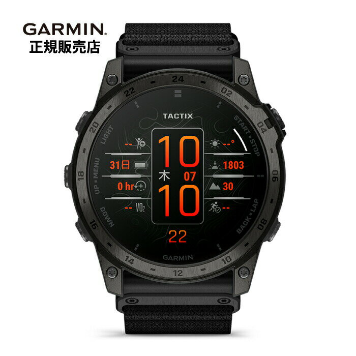 Garmin ガーミン Business Arhlete tactix 7 AMOLED 010-02931-12 スマートウォッチ Suica対応 GPS 日本正規品 AMOLED 防水 音楽保存可能 iOS/Android/PC対応