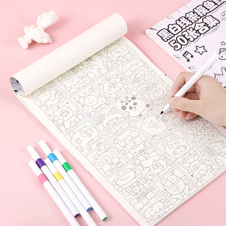 子ども 描画練習 線画イラスト 大人 お絵描き なぞり描き 線画 描画練習 トレース...