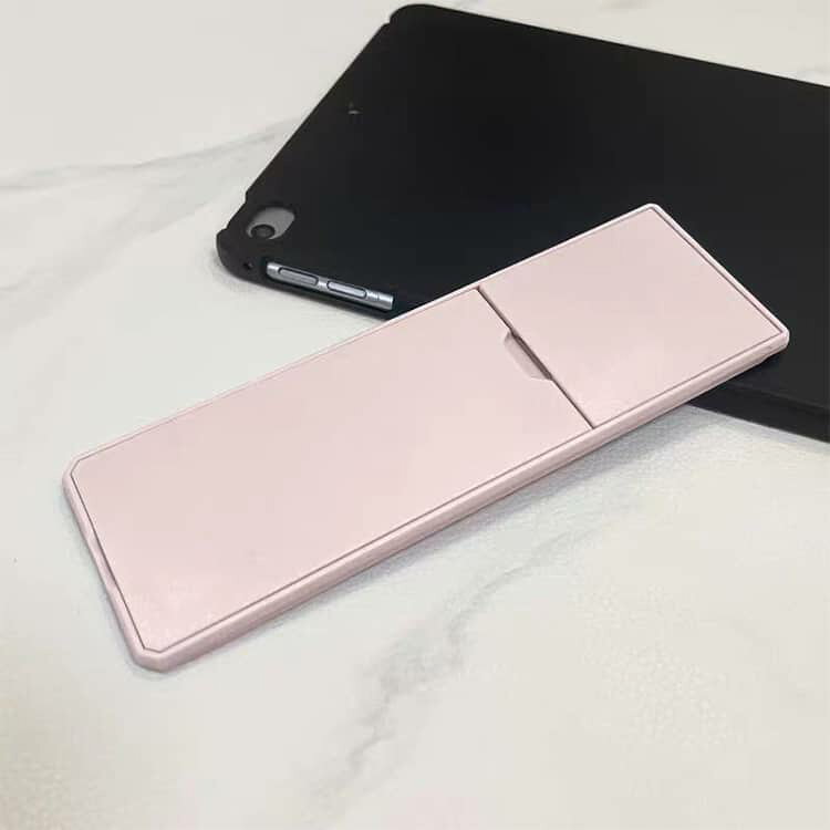 ipad コンパクト android 横置き パッドスタンド スタンド 角度調整可能 折りたたみ 卓上 付き ipad mini スタンド 超薄型 縦置き 貼り付け 2Way スタンド タブレット 落下防止 すべり止め ipad リモートワーク hasukii-10009744 ネットショップハスキー サンプル画像2