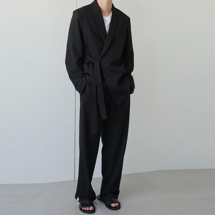 セットアップ カジュアルスーツ メンズ 秋 セットアップ メンズ ゆったり セットアップ メンズ 大きいサイズ セットアップ メンズ 韓国 ファッション ワイドパンツ メンズ テーラードジャケット メンズ ドルマンスリーブ オーバーサイズ 秋服 秋 秋冬