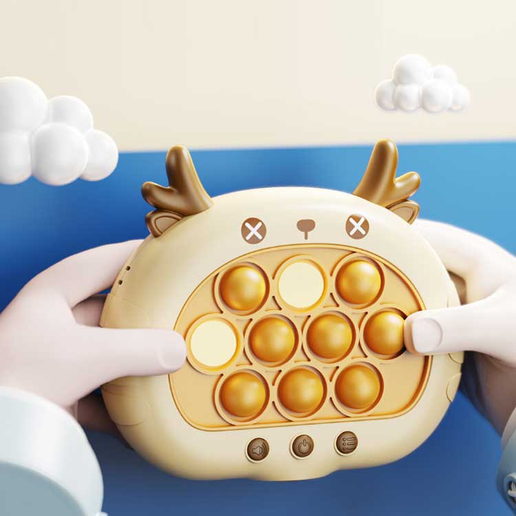プッシュポップ ゲーム 電動 バブル 光る 全3種 ポップイット おもちゃ スクイーズ 玩具 ASMR 大 キーホルダー 子供 知育 玩具 多動症 自閉症 触覚遊び フィジェット 光るおもちゃ 知育玩具 音楽付き hasukii-10006080 ネットショップハスキー サンプル画像3