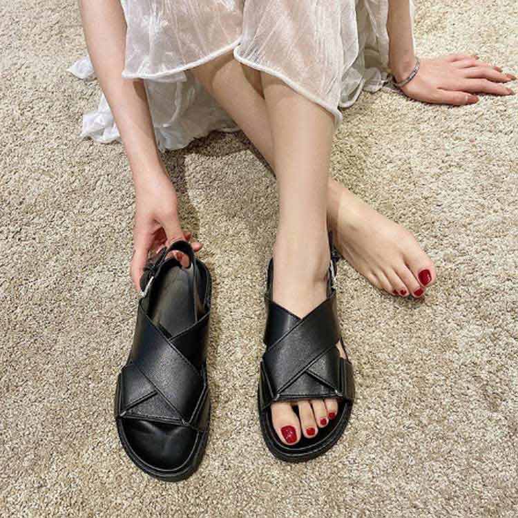 ナースサンダル 軽量 サンダル レディース 厚底 クロスストラップ ストラップサンダル フロントクロス 軽い 痛くない 疲れにくい 看護 オフィス 滑り止め 送料無料