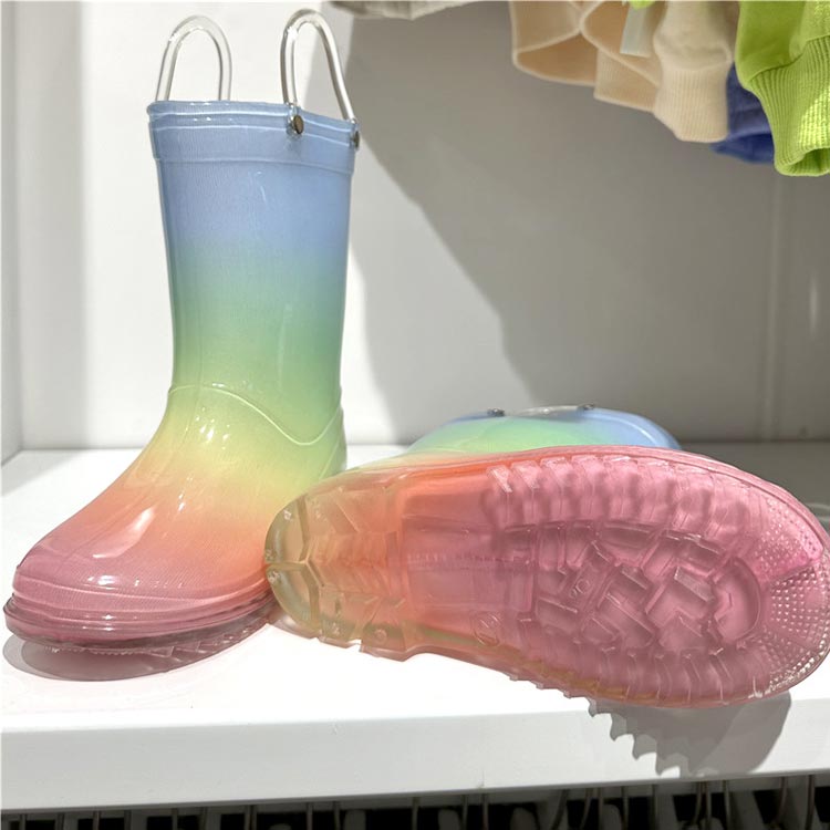 長靴 キッズ レインブーツ レインシューズ 雨靴 子供靴 雨具 ジュニア 女の子 アウ...