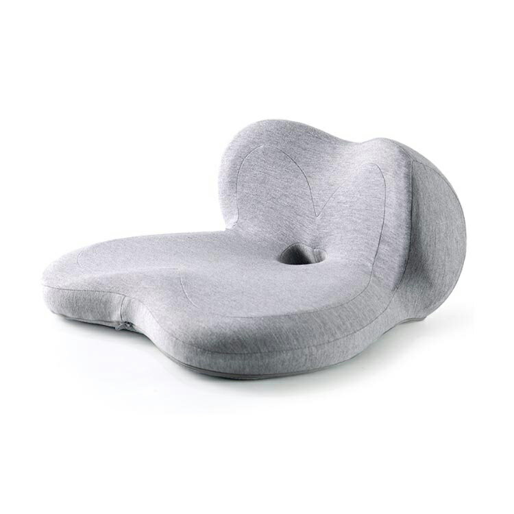 2023最新版 座布団 クッション 低反発 腰の負担を大幅に軽減 背もたれ 姿勢矯正 骨盤サポート オフィスワーク 椅子用クッション 車用 チェアクッション ヘルスケア 人間工学設計 腰痛対策 洗える 送料無料 [2]