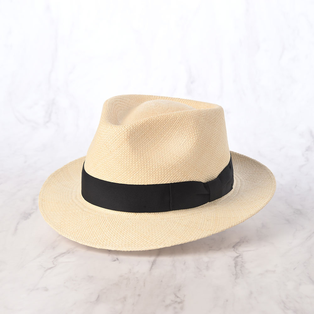 BIGALLI パナマ帽 中折れハット パナマハット メンズ 帽子 春 夏 エクアドル製 本パナマ 紳士帽子 カジュアル おしゃれ シンプル エクアドルブランド ビガリ QUICKSTEP PANAMA(クイックステップ パナマ) ナチュラル 2