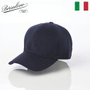 Borsalino ボルサリーノ 帽子 キャップ cap 秋 冬 メンズ レディース おしゃれ カジュアル 防寒 イタリア ブランド 大きいサイズ ファッション小物 アクセサリー Baseball Cashmere Cap（ベースボール カシミア キャップ） B95174 ネイビー