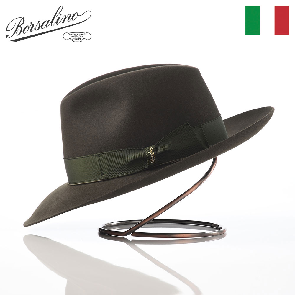 Borsalino �ܥ륵�꡼�� ���ޤ�ϥå� �ե����˹ �Ĥй� �� �� ��� ���ޤ�˹ �ե��ɥ� �»�˹ �礭�������� �ե����ޥ� ������� ��� �֥��...