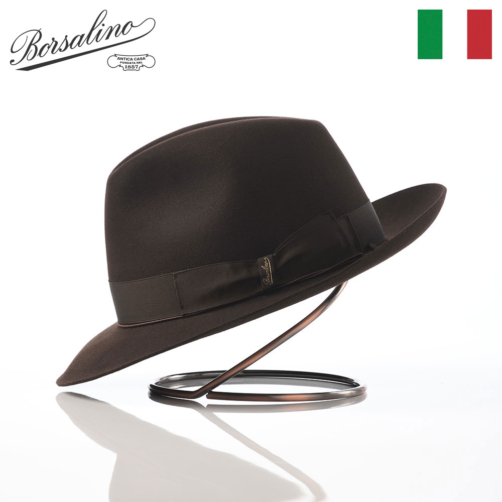 Borsalino �ܥ륵�꡼�� ���ޤ�ϥå� �ե����˹ �� �� ��� ���ޤ�˹ �ե��ɥ� �»�˹ �礭�������� �ե����ޥ� ������� ��� �֥��� ����...