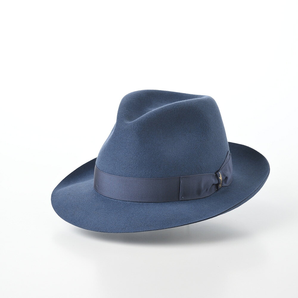 Borsalino ボルサリーノ 中折れハット フェルト帽 軽量 秋 冬 メンズ 中折れ帽 フ...