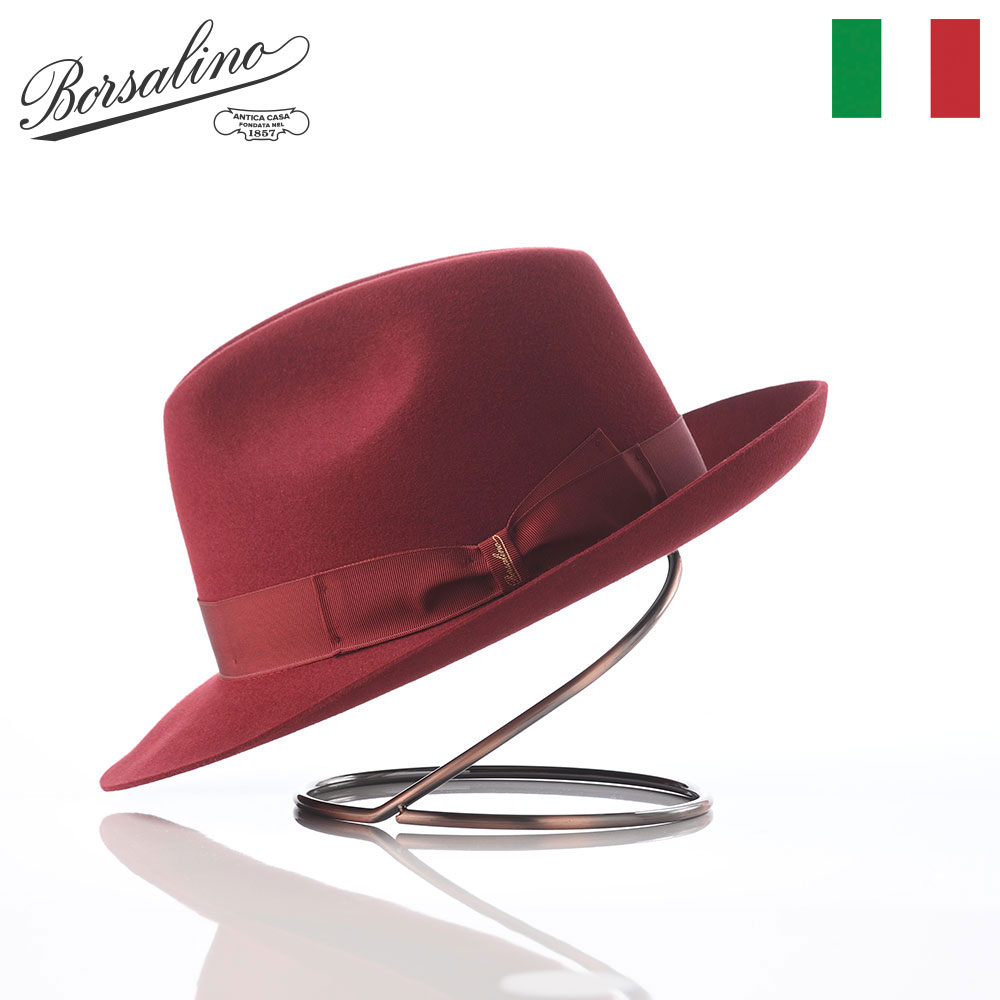 Borsalino �ܥ륵�꡼�� ���ޤ�ϥå� �ե����˹ �� �� ��� ���ޤ�˹ �ե��ɥ� �»�˹ �礭�������� �ե����ޥ� ������� ��� �֥��� ����...