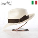 Borsalino ボルサリーノ パナマ帽 パナマハット 中折れハット 春 夏 メンズ 中折れ帽 紳士帽 おしゃれ 高級 ブランド イタリア ファッション小物 ...