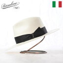 Borsalino ボルサリーノ パナマ帽 パナマハット 中折れハット 春 夏 メンズ 中折れ帽 紳士帽 おしゃれ 高級 ブランド イタリア ファッション小物 ...