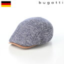 bugatti ハンチング帽 帽子 キャップ CAP 鳥打帽 メンズ レディース 大きいサイズ ドイツブランド おしゃれ ファッション小物 ブガッティ Knit...
