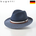 bugatti 帽子 中折れハット ストローハット ペーパーブレードハット 春 夏 メンズ レディース ユニセックス ギフト カジュアル おしゃれ ドイツブラン...
