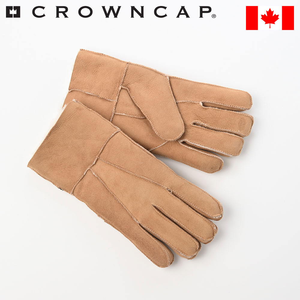 CROWNCAP 手袋 cap 本革 レザー 秋 冬 メンズ レディース カジュアル アウトドア カナダブランド クラ..