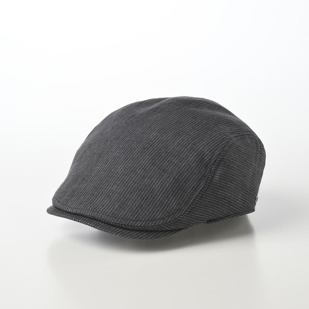 DAKS 帽子 ハンチング帽 メンズ レディース 春 夏 Hunting Leomaster(ハンチング レオマスター) D1748 チャコール 熱中症 暑さ対策 2