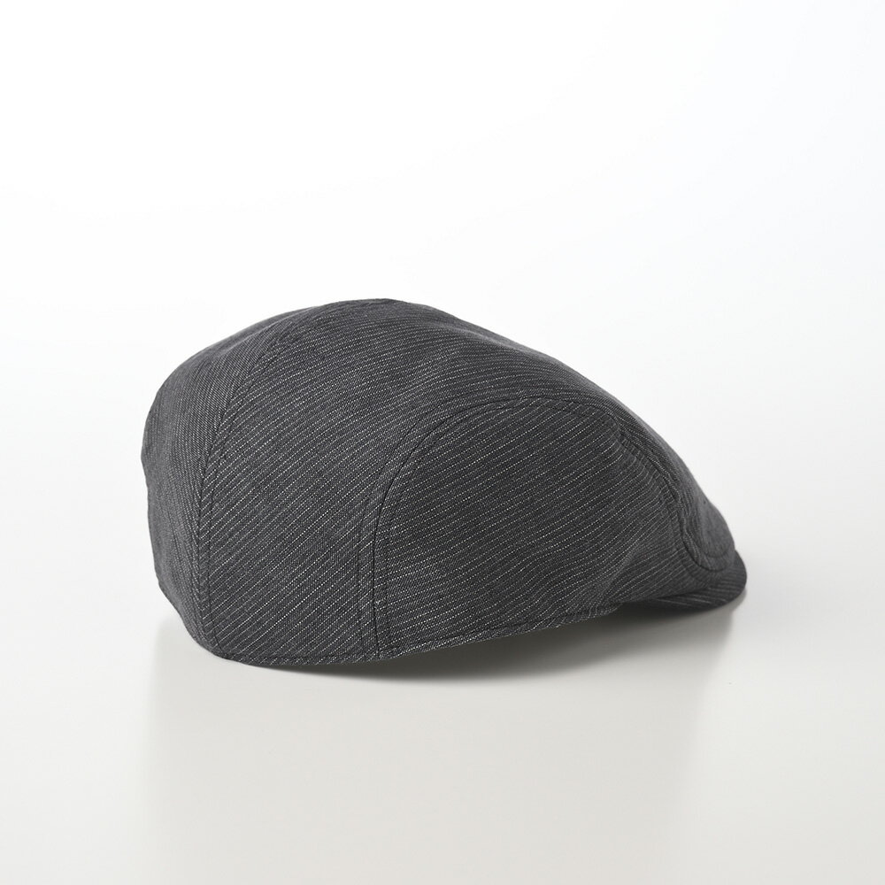 DAKS 帽子 ハンチング帽 メンズ レディース 春 夏 Hunting Leomaster(ハンチング レオマスター) D1748 チャコール 熱中症 暑さ対策 3