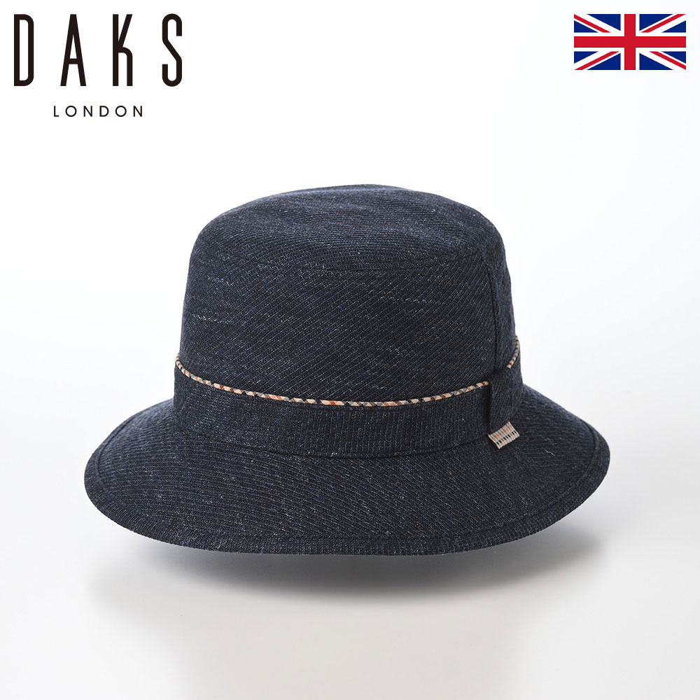 Rakuten - DAKS ダックス 帽子 Safari Linen Mix(サファリ リネンミックス) D1758 ネイビー 父の日ギフト 2026