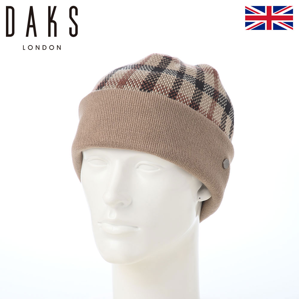 Rakuten - ダックス 帽子 キャップ CAP メンズ ニット帽 おしゃれ カジュアル 普段使い タウンユース イギリスブランド Knit Watch THERM-IC Check(ニットワッチ サーミックチェック) D1943 ハウスチェック 父の日ギフト 2026