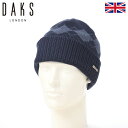 DAKS 帽子 ニット帽 メンズ レディース おしゃれ カジュアル ブランド ダックス Knit Watch Argyle(ニットワッチ アーガイル) D204...