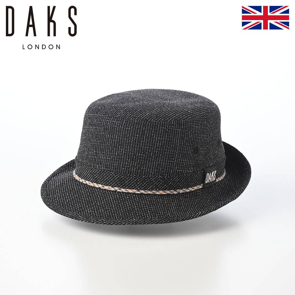 乐天商城 - DAKS ダックス 帽子 ソフトハット メンズ レディース 紳士帽 大きいサイズ サイズ調整 uv カジュアル アウトドア ブランド Alpen Aero Tweed （アルペン エアロツイード） D3015 ブラック 父の日ギフト 2026