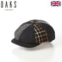 DAKS Xq LXPbgX Y fB[X H ~ Lbv CAP n`OX 傫TCY JWA ig CMX uh _bNX Casket Tartan Check PatchworkiLXPbg ^[^`FbN pb`[Nj D3910 ubN