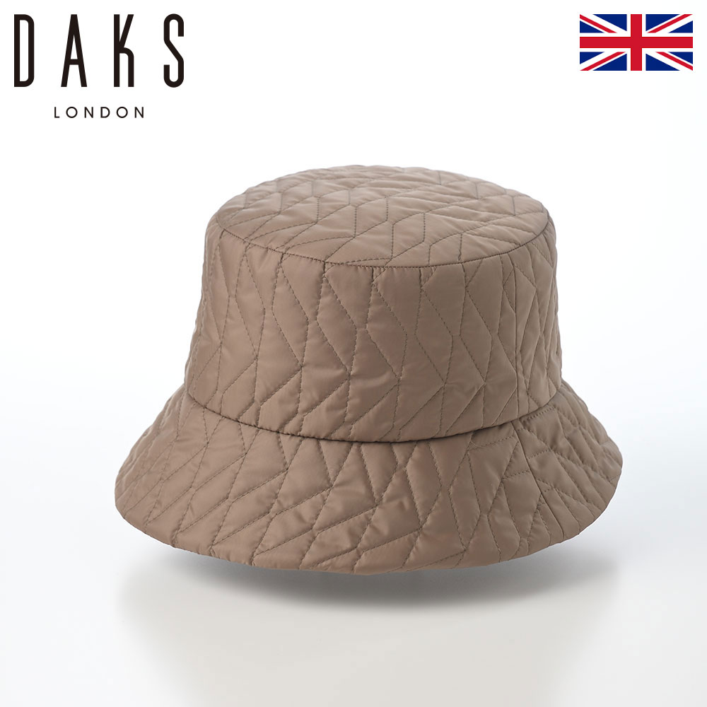 乐天商城 - DAKS ダックス 帽子 バケットハット Quilting Bucket Hat (キルティングバケットハット) D9223 ベージュ 父の日ギフト 2026