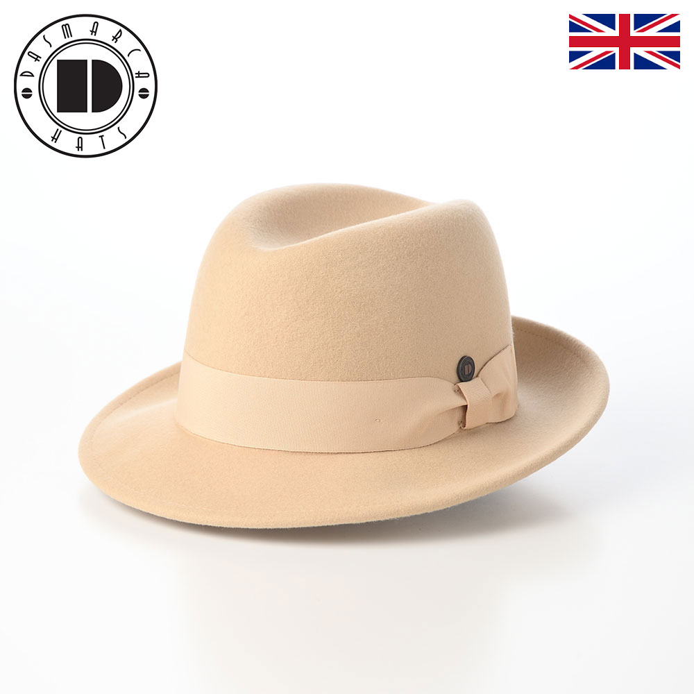 Dasmarca フェルトハット 中折れハット 帽子 メンズ レディース 秋 冬 ソフト帽 フォーマル カジュアル..