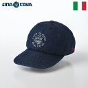 SINACOVA ViRo Lbv CAP Xq Y fB[X 傫TCY I[V[Y t  H ~ x[X{[Lbv uh C^A Vv TCY JWA  }bN { Denim CapifjLbvj ES553 lCr[ 013