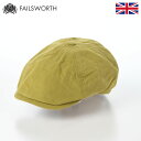 capクーポン1500円OFF Failsworth ハンチング帽 キャスケット 春 夏 メンズ レディース キャップ CAP 鳥打帽 大きいサイズ カジュアル...