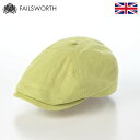 capクーポン2500円OFF Failsworth ハンチング帽 キャスケット 春 夏 メンズ レディース キャップ CAP 鳥打帽 大きいサイズ カジュアル...