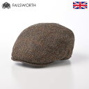 FAILSWORTH ハンチング帽 帽子 ハリスツイード メンズ レディース 秋 冬 大きいサイズ 鳥打帽 キャップ CAP ツイード メンズ帽子 紳士帽 ギフ...