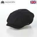 FAILSWORTH キャスケット帽 秋 冬 帽子 メンズ レディース 紳士 キャップ CAP 大きいサイズ おしゃれ カジュアル シンプル ギフト 送料無料 ...