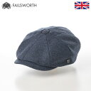 FAILSWORTH キャスケット帽 秋 冬 帽子 メンズ レディース 紳士 キャップ CAP 大きいサイズ おしゃれ カジュアル シンプル ギフト 送料無料 ...