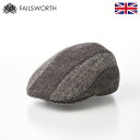 FAILSWORTH ツイード ハンチング帽 秋 冬 帽子 メンズ レディース 紳士 キャップ CAP 大きいサイズ おしゃれ カジュアル シンプル ギフト 送...