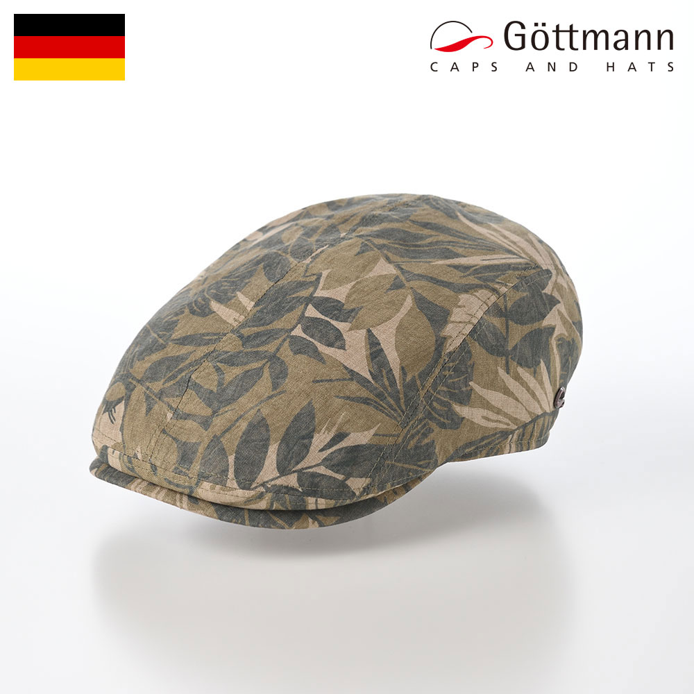 ハンチング帽子 メンズ レディース 春夏 帽子 キャップ CAP カジュアル 送料無料 ギフト Gottmann(ゴットマン) Jackson Blatt（ジャクソン ブラット） G2638622 グリーン