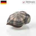 Gottmann キャスケット帽 メンズ 帽子 秋 冬 大きめ ブランド キャップ CAP ニュースボーイキャップ カジュアル おしゃれ 普段使い レディース ...