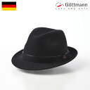 GottmanniSbg}j Trilby Wool Hatigr[ E[nbgj G12287 ubN