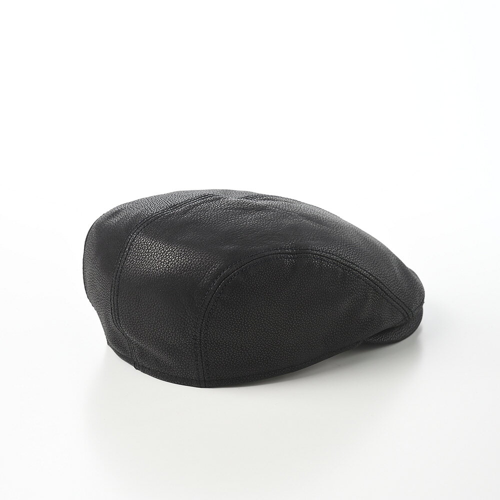 Gottmann ハンチング帽 本革 レザー 帽子 キャップ CAP メンズ レディース 秋 冬 ...