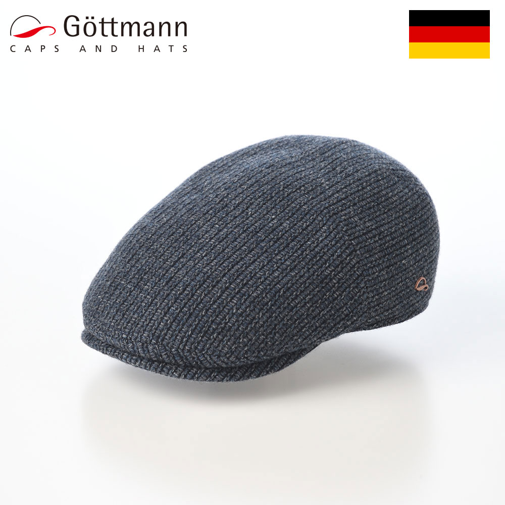Rakuten - Gottmann ハンチング帽 帽子 キャップ CAP 鳥打帽 メンズ レディース 秋 冬 大きいサイズ カジュアル おしゃれ 普段使い ファッション小物 ブランド ドイツ ゴットマン Haywood Stripe（ヘイウッド ストライプ） G2862713 ブルー 父の日ギフト 2026