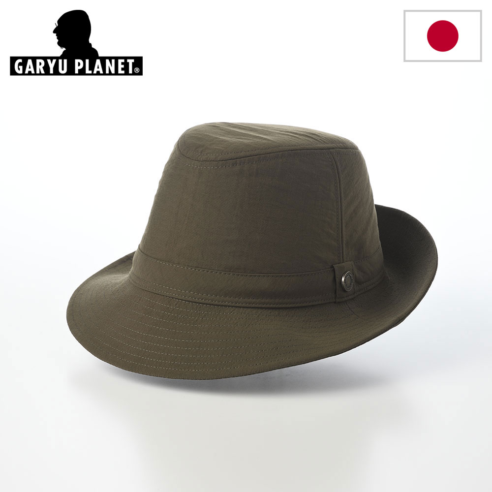 乐天商城 - GARYU PLANET ソフトハット メンズ Rollable Rain Hat（ローラブル レインハット）858 カーキ 帽子 日本製 ナイロン100％ 春夏 秋冬 撥水 手洗い可 折りたたみ アウトドア 父の日ギフト2026