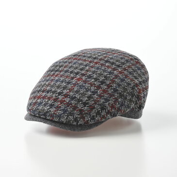 HIGHLANDS CROSS ウールハンチング帽 メンズ レディース 秋 冬 帽子 大きいサイズ キャップ CAP ハンチングベレー 鳥打帽 カジュアル 普段使い おしゃれ レディース 送料無料 あす楽 フランスブランド ハイランドクロス Ross Wool 001(ロス ウール) グレー