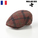 HIGHLANDS CROSSinChNXj Clark Virgin Wool Check 008iN[N @[WE[ `FbNj uE