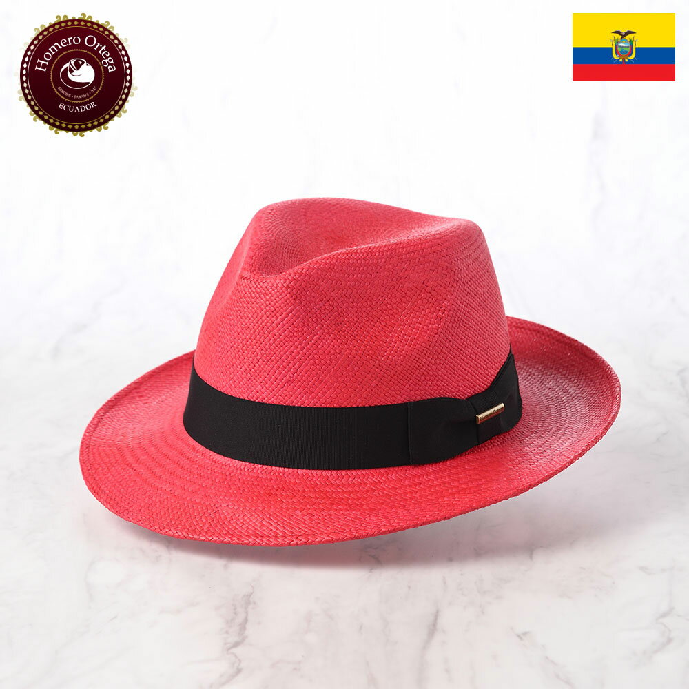 HomeroOrtega パナマ帽 帽子 メンズ 春 夏 パナマハット 紳士帽 エクアドルブランド 大きいサイズ カジュアル シンプル リゾート 送料無料 オメ...