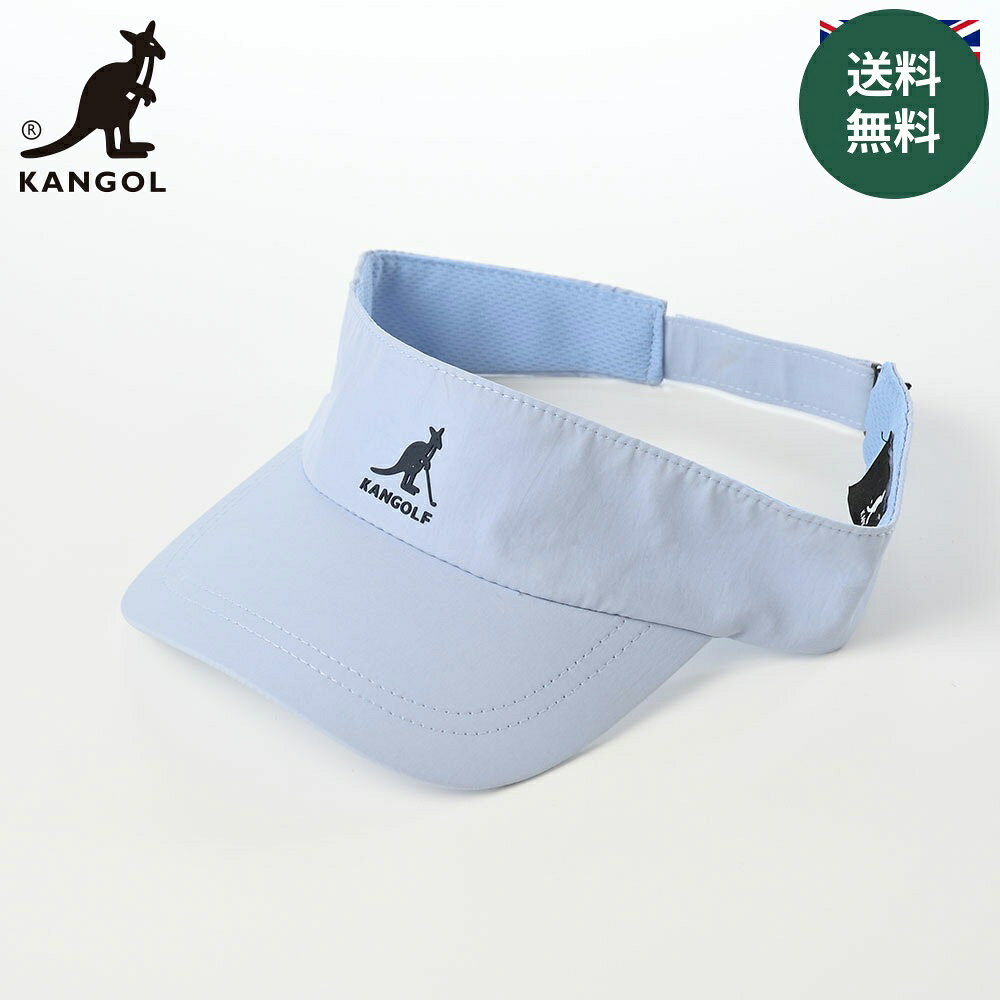 ■別のカラーはこちらバーガンディーライトグリーンネイビーベージュ仕様 カラー：ライトブルー ブランド：KANGOL（カンゴール）／イギリス 素材：綿60％、ナイロン40％ つばの広さ：約7cm 重さ：約50g サイズ調整箇所：後ろ 中国製 着用シーズン：春〜夏 ■ サイズの目安 フリーサイズ：適応サイズ 56〜60cm 1938年創業で80年以上の歴史を誇る、イギリスを代表する帽子ブランド KANGOL（カンゴール）は、1938年に英国カンブリア州クリーターで創業されたイギリスの帽子ブランドです。1918年に開業された前身は、フランスからバスクベレー帽などの商品を輸入して販売する帽子店でした。 KANGOL（カンゴール）のベレー帽は、第二次世界大戦中にイギリス軍の制服に採用されたのをきっかけに、知名度が高まります。特に、英雄モンゴメリー将軍が愛用する帽子として有名になりました。 ブランド名の「KANGOL（カンゴール）」は、帽子に使われる素材の、ニット（KNITTING）のK、アンゴラ（ANGORA）のANG、ウール（WOOL）のOLを組み合わせた造語と言われています。 シンボリックなカンガルーのロゴは、1983年に採用された後づけのもの。カンガルーのイメージから、オーストラリアのブランドと誤解されがちですが、上で紹介したようにイギリスのブランドになります。 第二次世界大戦後もその人気は盤石で、1948年に自国開催されたロンドンオリンピックの開会式では、英国チームの全員がKANGOL（カンゴール）のベレー帽をかぶって入場行進を行いました。 ザ・ビートルズの公式グッズにも採用され、多くのミュージシャンたちが愛用 KANGOL（カンゴール）といえば、「ビートルズの帽子」というイメージを持つ方も多いのではないでしょうか。 1960年代、帽子ブランドKANGOL（カンゴール）は、ティーンエイジャーをターゲットとしたプロモーション展開を模索します。 当時、若者たちに最も影響力をもっていたのは、イギリス・リバプール出身のロックバンドであるザ・ビートルズでした。KANGOL（カンゴール）は、そんなザ・ビートルズに白羽の矢を立てます。 ザ・ビートルズが本国イギリスからアメリカに初進出して大成功を収めた1964年、KANGOL（カンゴール）は、ザ・ビートルズの公式アイテムとして、帽子の全世界独占製造・販売権を取得しました。 販促活動の一環として、ザ・ビートルズのメンバー自らが帽子を着用しプロモーションを行うことで、KANGOL（カンゴール）の帽子は、「ビートルズの帽子」としてザ・ビートルズの音楽とともに、世界中の若者文化の中へと浸透していきました。
