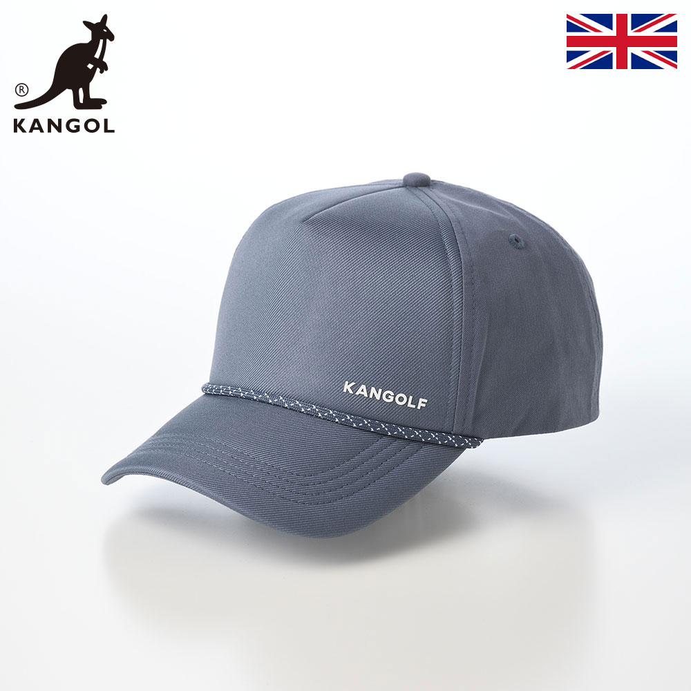 樂天商城 - KANGOL カンゴール 帽子 キャップ cap メンズ レディース ユニセックス カジュアル スポーツ ブランド イギリス 英国 KANGOLF LOGO COTTON BASEBALL（カンゴルフ ロゴ コットンベースボール） ブルー 父の日ギフト