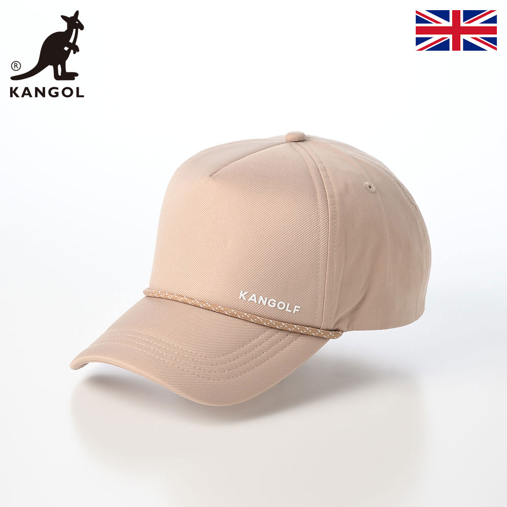 乐天商城 - KANGOL カンゴール 帽子 キャップ cap メンズ レディース ユニセックス カジュアル スポーツ ブランド イギリス 英国 KANGOLF LOGO COTTON BASEBALL（カンゴルフ ロゴ コットンベースボール） カーキ 父の日ギフト